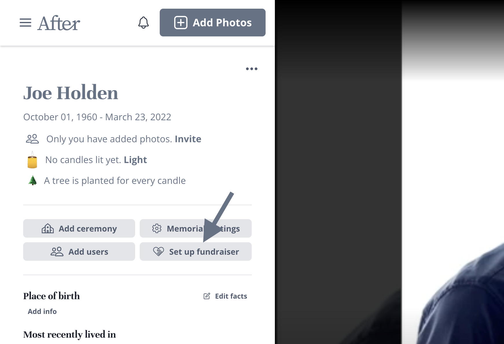 How to set up a memorial fundraiser with After? - After Memorials Blog